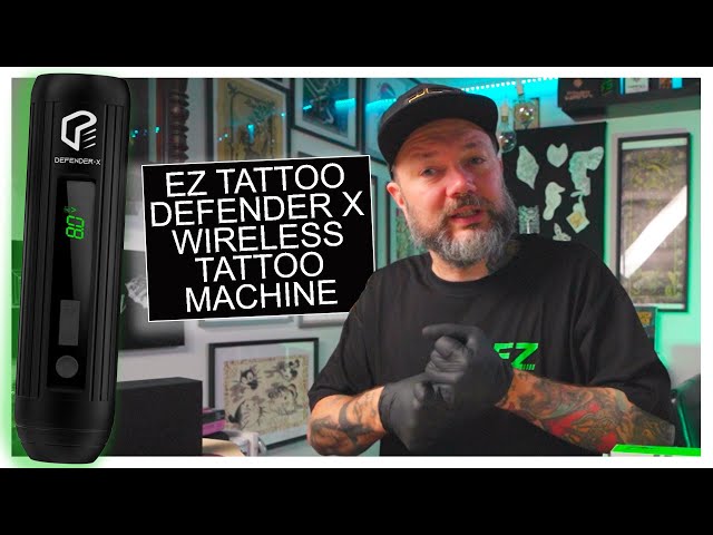 EZ Defender X - "interesting" tattoo machine - YouTube